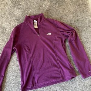 North Face fleece shirt